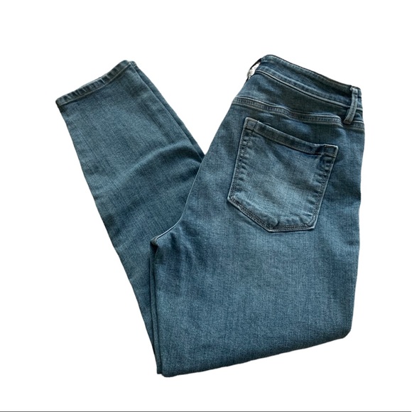 LOFT Denim - LOFT curvy high waist skinny ankle jeans